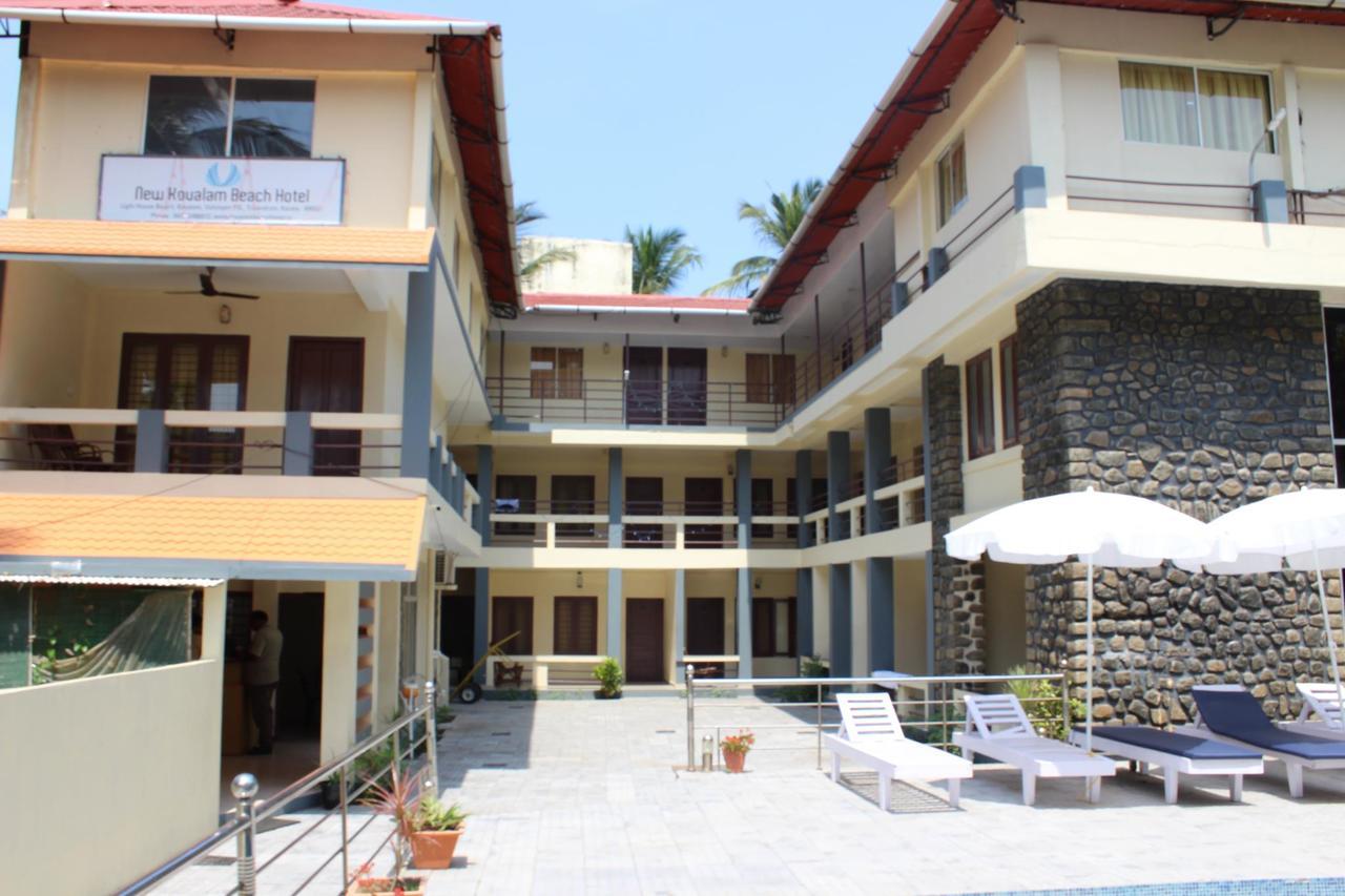 New Kovalam Beach Hotel Exterior foto